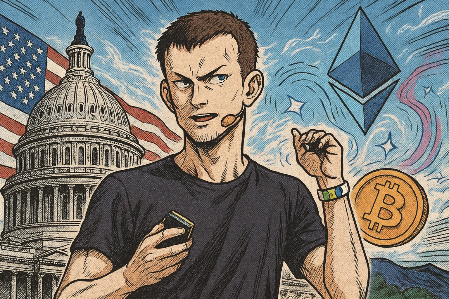 Buterin advierte que Bitcoin será descifrado en 2028: antes de las elecciones estadounidenses, Ethereum necesita mejorar su defensa cuántica en cuatro años