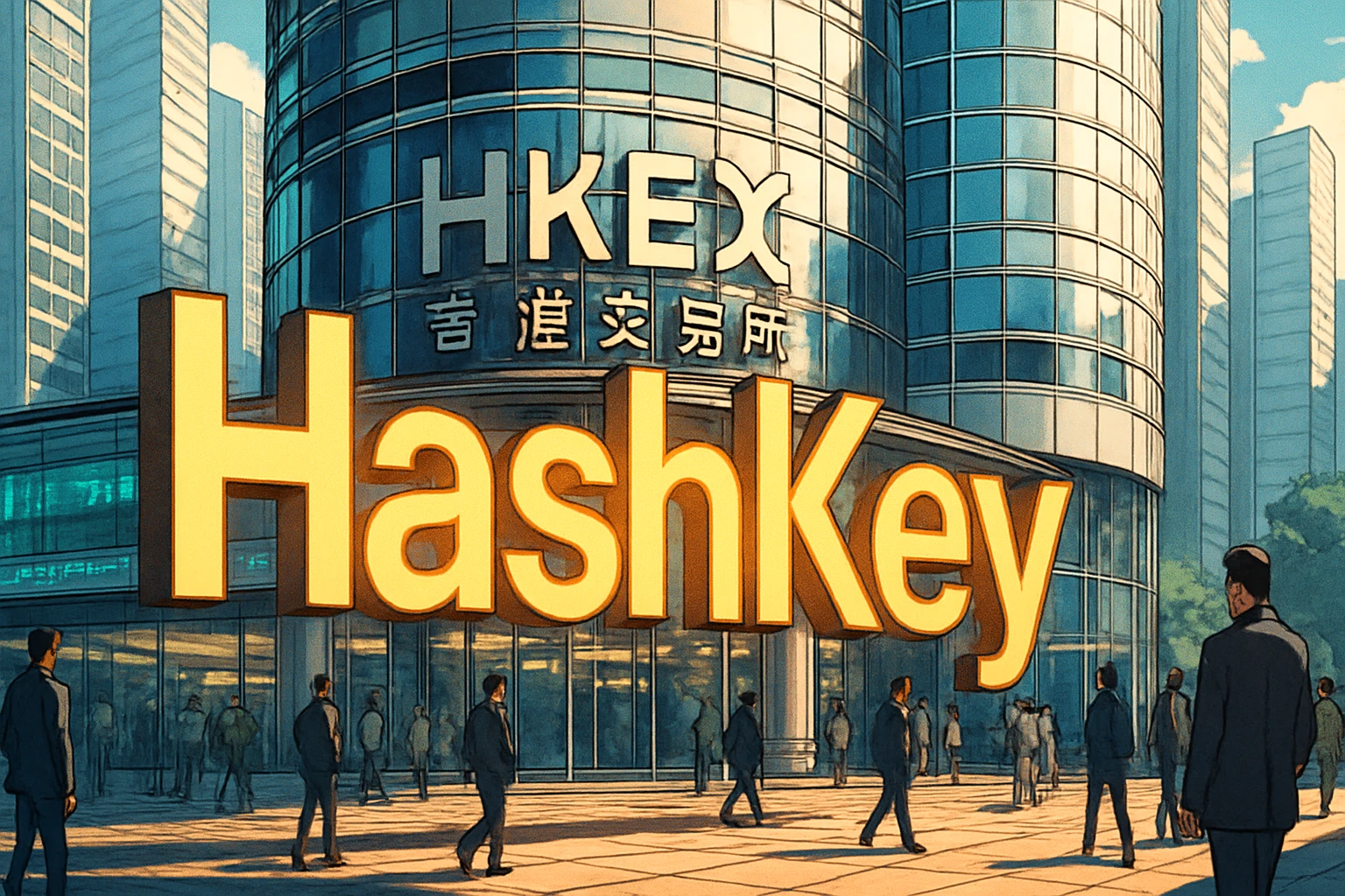 تم إدراج بورصة الامتثال في هونج كونج HashKey Holdings رسميًا في بورصة هونج كونج