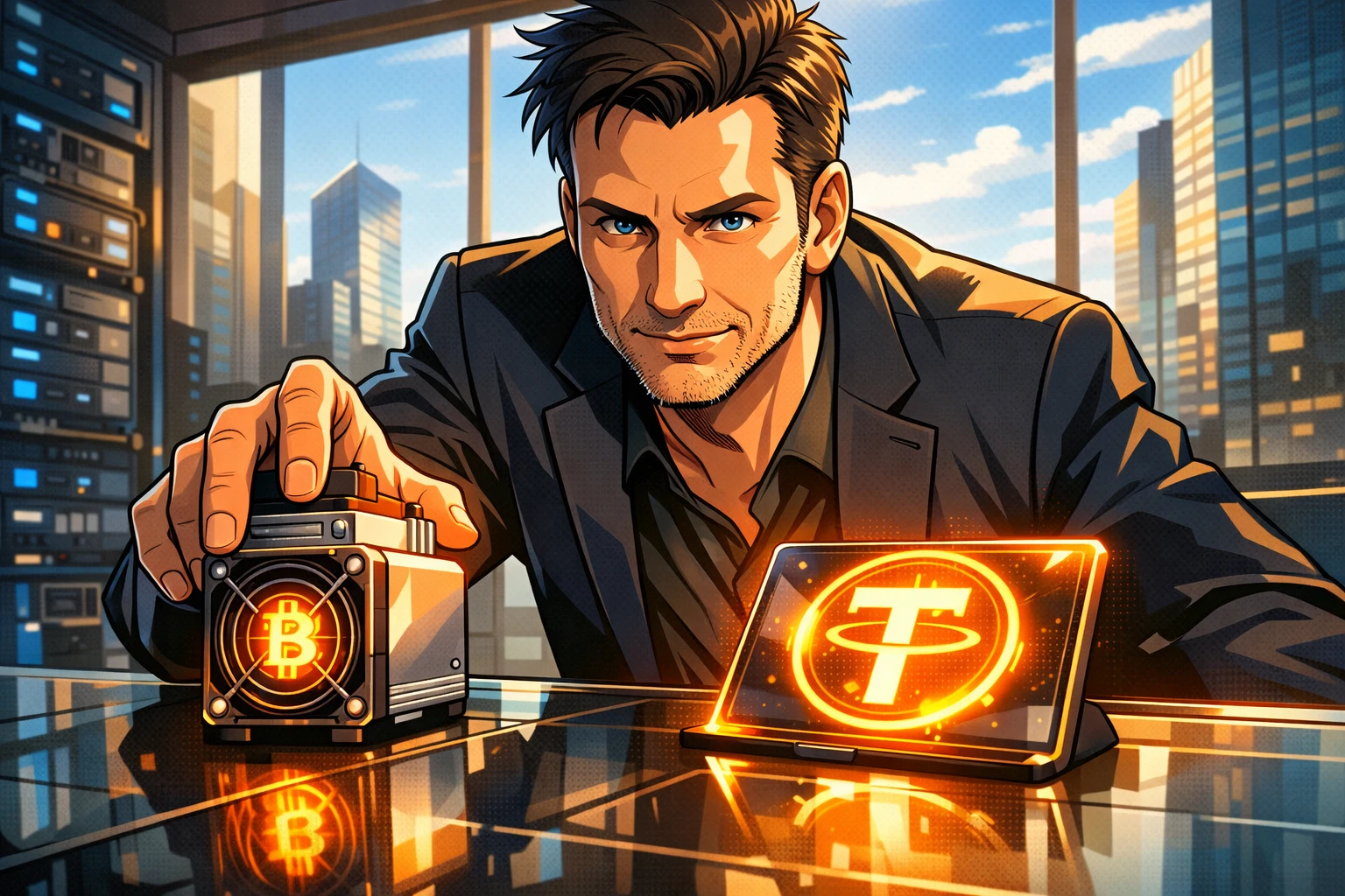 Tether отказывается от майнинга биткойнов! Northern Data продала свою левую руку правой руке топ-менеджерам. В чем секрет сделки на 200 миллионов долларов?