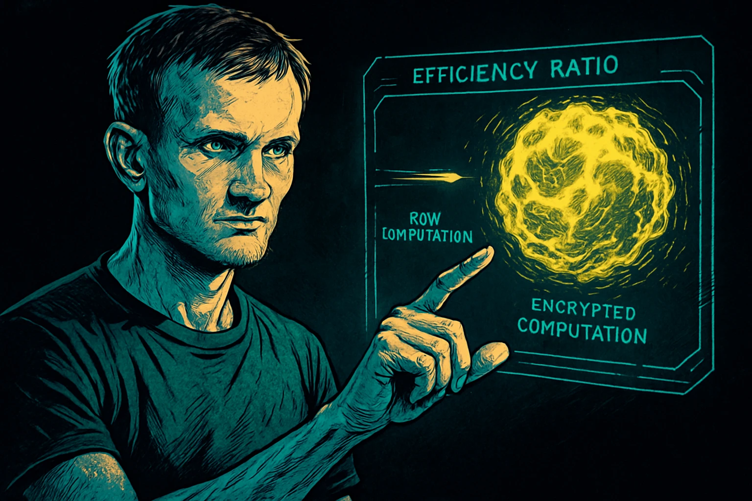 Vitalik呼吁ZK和FHE开发者「直接秀加密比率」：一眼能看出差异再谈优化